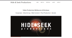 Desktop Screenshot of hideandseek.com.au